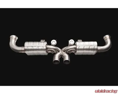 IPE Titanium Catback System w/Polished Silver Tips Porsche 997.1/997.2/991.1/991.2 GT3 | GT3 RS 2007-2019 - 0P91G3-TNVN00-2