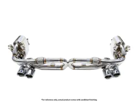 IPE SS Catback System w/Chrome Silver Tips & Remote Porsche 991.1 Carrera EVO Edition 2012-2016