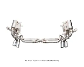 IPE SS Catback System w/Chrome Silver Tips & Remote Porsche 911 Carrera 996 4S 2002-2004