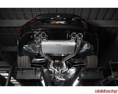 IPE Cat Back Exhaust System for BMW G87 M2 S58 2023-2025 with Chrome Silver Tips - 0WM2G8-NVNM0-2