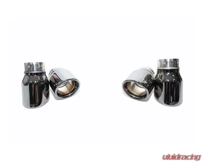 IPE Cat Back Exhaust System for BMW G87 M2 S58 2023-2025 with Chrome Silver Tips - 0WM2G8-NVNM0-2