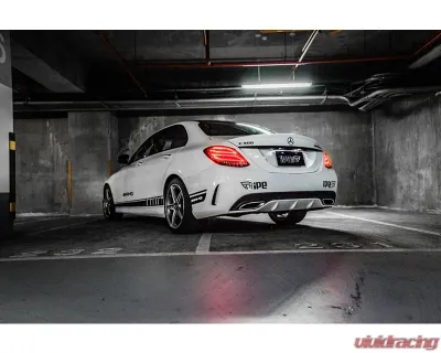 IPE SS Non-OPF Catback System w/ Remote Mercedes-Benz C200 | C250 | C300 - 0Z0530-NVN00-2