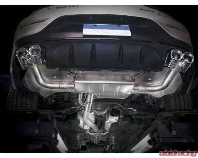 IPE SS OPF Cat Back System Quad Version w/Chrome Silver Tips & Remote Mercedes-Benz GLC 200 | 250 | 260 | 300 | 260L | 300L X253/C253 2019-2025 - 0Z5330-NVN00-203
