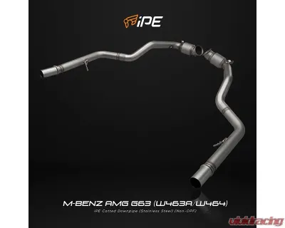 IPE SS Non-OPF Catted Downpipe Mercedes-Benz W464 G63 | G500 2019-2025 - 0Z6463-A0NN0-3