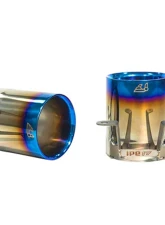 IPE Titanium Catback Exhaust System w/Polished Silver Tips Lamborghini Huracan Performante LP640-4 2017-2019                                     - 0LHUP-NVN00-2 - Image 4