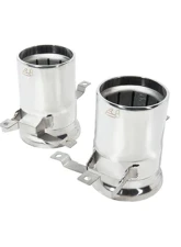 IPE Titanium Catback Exhaust System w/Polished Silver Tips Lamborghini Huracan Performante LP640-4 2017-2019                                     - 0LHUP-NVN00-2 - Image 5