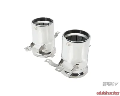 IPE Titanium Catback Exhaust System w/Polished Silver Tips Lamborghini Huracan Performante LP640-4 2017-2019 - 0LHUP-NVN00-2