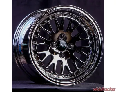 JNC JNC001 Wheel 16x8 4x100|4x114.3 25mm Black Chrome - 33338540261453