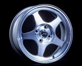 JNC JNC018 Wheel 15x6.5 4x100 35mm Silver Machined Face