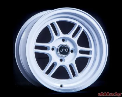 JNC JNC021 Wheel 18x9.5 5x114.3 20mm White - 26682750598