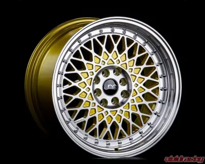JNC JNC031 Wheel 17x9 4x100|4x114.3 30mm Gold w/ Machined Face - 18515538118