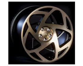 JNC JNC047 Wheel 19x10.5 5x112 30mm Matte Black w/ Machined Bronze Face