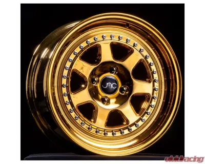 JNC JNC048 Wheel 17x9 4x100 30mm Gold Chrome - 20662634694