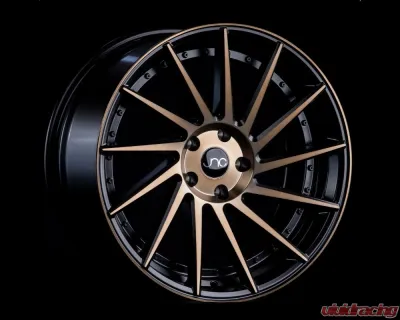 JNC JNC051 Wheel 18x9.5 5x100|5x114.3 35mm Matte Black w/ Machined Bronze Face - 20661888902