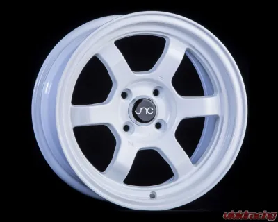 JNC JNC013 Wheel 15x8 4x100 20mm White - 18515259526
