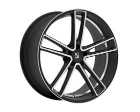 Koko Kuture Massa-5 Wheel 22x10.5 5 20 Satin Black Machined Face