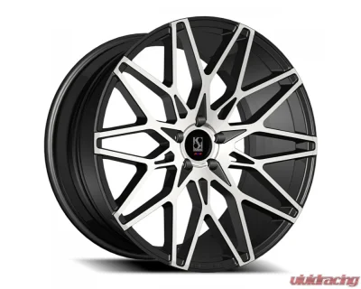 Koko Kuture Funen Wheel 22x9 5 15 Gloss Black Machined Face - 2290Z15KOFUNMB