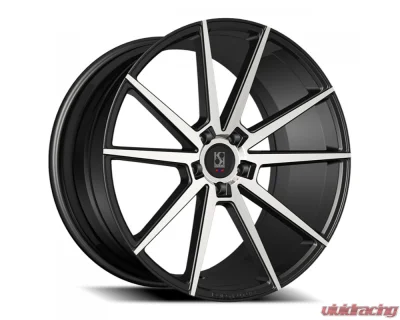 Koko Kuture Le Mans Wheel 22x10.5 5 20 Gloss Black Machined Face - 2215Z20KOLEMMB