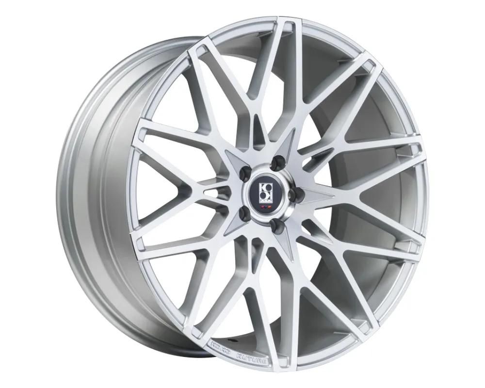 Koko Kuture Funen Wheel 22x9 5x115 15 Silver Machined Face - 2290W15KOFUNMS