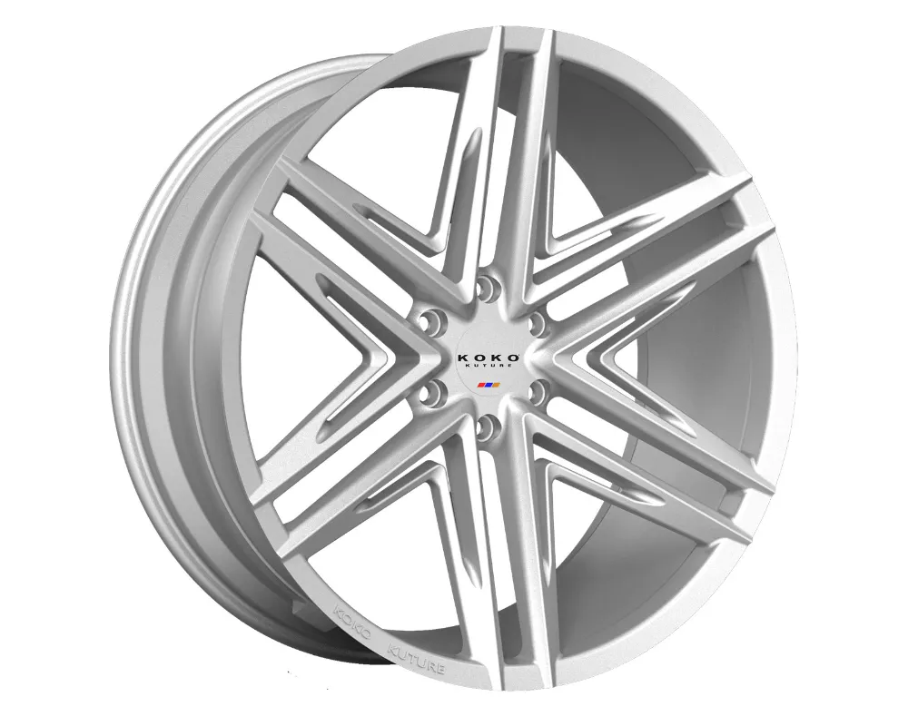 Koko Kuture Vetse Wheel 24x10 6x139.7 20 Gloss Silver - 2410S20KOVETGS