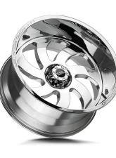 Off-Road Monster M07 Series Chrome Wheel 24x12 BLANK -44mm                                     - M07412000N44 - Image 2