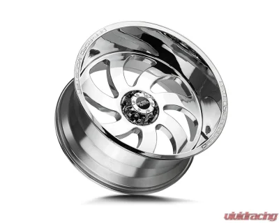 Off-Road Monster M07 Series Chrome Wheel 24x12 BLANK -44mm - M07412000N44