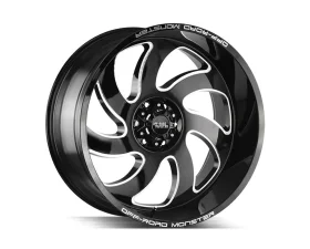 Off-Road Monster M07 Series Gloss Black w/ CNC Machined Accents Wheel 20x10 -19mm