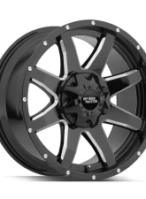 Off-Road Monster M08 Series Gloss Black w/ CNC Machined Accents Wheel 20x9 5x139.7/5x150 5mm                                     - M08055005GBML - Image 2