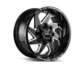 Off-Road Monster M09 Series Gloss Black w/ CNC Machined Accents Wheel 20x10 5x127 | 5x5 | 5x139.7 -12mm