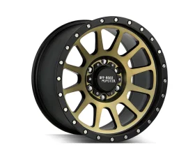 Off-Road Monster M10 Series Flat Black Machined Bronze Wheel 17x9 5x127 | 5x5 0mm