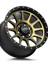 Off-Road Monster M10 Series Flat Black Machined Bronze Wheel 17x9 6x139.7 0mm                                     - M10763900BBZ - Image 2