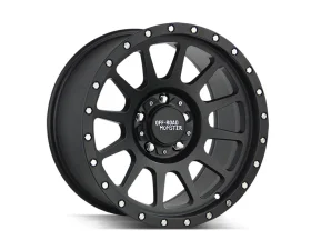 Off-Road Monster M10 Series Flat Black Wheel 17x9 5x127 | 5x5 0mm