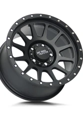 Off-Road Monster M10 Series Flat Black Wheel 17x9 6x139.7 0mm                                     - M10763900B - Image 2