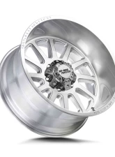 Off-Road Monster M17 Series Brushed Face Silver Wheel 17x9 5x127 | 5x5 0mm                                     - M17752700BFS - Image 2