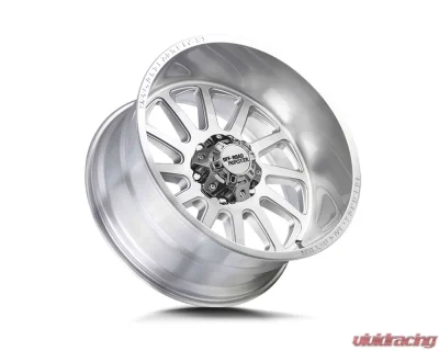 Off-Road Monster M17 Series Brushed Face Silver Wheel 17x9 6x139.7 0mm - M17763900BFS