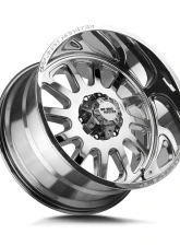 Off-Road Monster M17 Series Chrome Wheel 17x9 5x127 | 5x5 0mm                                     - M17752700 - Image 2