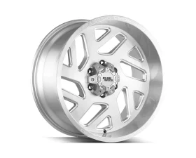 Off-Road Monster M19 Series Brushed Silver Milled Wheel 20x10 -19mm