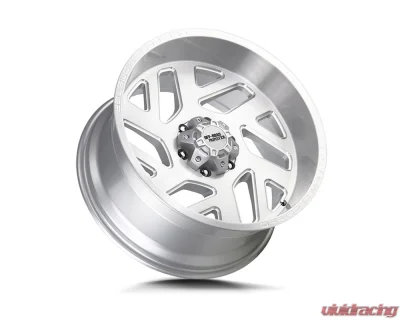 Off-Road Monster M19 Series Brushed Silver Milled Wheel 20x10 -19mm - M190000N19BSML