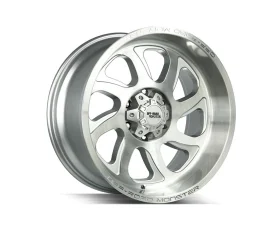 Off-Road Monster M22 Series Brushed Face Silver Wheel 20x10 6x139.7 -19mm