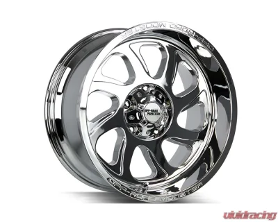 Off-Road Monster M22 Series Chrome Wheel 22x12 5x127 | 5x5 -44mm - M22212527N44