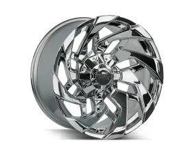 Off-Road Monster M24 Series Chrome Wheel 20x10 8x165.1/8x170 -19mm