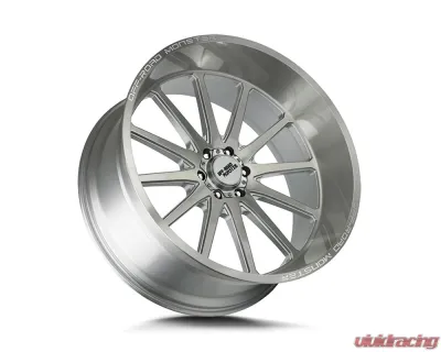 Off-Road Monster M26 Series Brushed Face Silver Wheel 26x12 6x139.7 -44mm - M26612639N44BFS