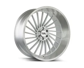 Off-Road Monster M27 Series Brushed Face Silver Wheel 26x12 6x139.7 -44mm