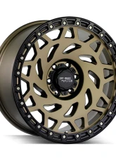 Off-Road Monster M50 Series Bronze w/ Black Ring Wheel 20x9.5 5x127 | 5x5 -12mm                                     - M500527N12BZBR - Image 2