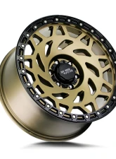 Off-Road Monster M50 Series Bronze w/ Black Ring Wheel 20x9.5 5x127 | 5x5 -12mm                                     - M500527N12BZBR - Image 2