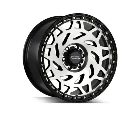 Off-Road Monster M50 Series Gloss Black Machined Face Wheel 20x9.5 6x139 -12mm