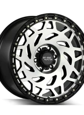 Off-Road Monster M50 Series Gloss Black Machined Face Wheel 17x9 5x127 | 5x5 0mm                                     - M50752700GBMBR - Image 2