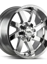 Off-Road Monster M80 Series Chrome Wheel 22x12 6x139.7 -44mm                                     - M80212639N44 - Image 2