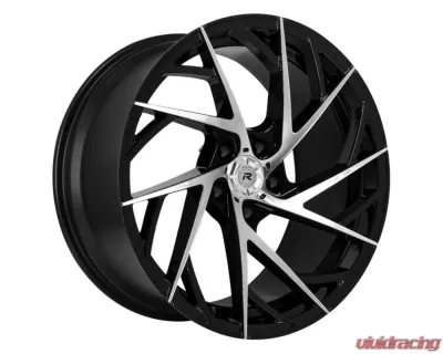 Renzo Mugello Wheel 20x9 15 Gloss Black Machined Face - 2090-00-15MB-2