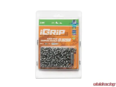 iGrip Box of 200 1/4inch 6mm Shoulder Screw Studs - SS-06200R